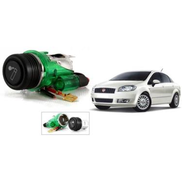 Imagem de Tomada acendedor de cigarros universal 12v fiat linea todos - VELOX TI