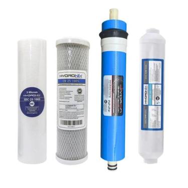 Imagem de Kit Refil Filtro InMetro Hydronix 10" - Fdma Filtros