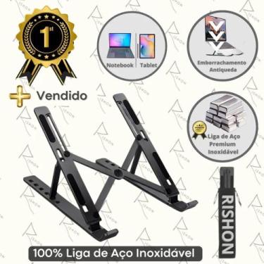 Imagem de Suporte Em Aluminio Note Apoio Notebook Laptop Computador Me - Congrat