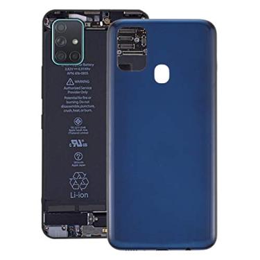 Imagem de HUANGYUNCHAO Acessórios telefônicos Tampa traseira da bateria para Samsung Galaxy M31 / Galaxy M31 Prime Substituição do telefone celular
