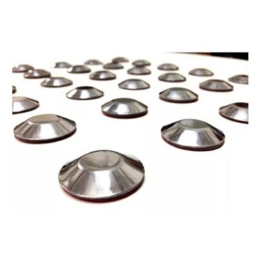 Imagem de Elemento Tátil Alerta Inox Adesivado