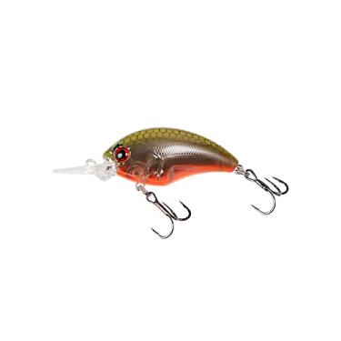Imagem de Iscas de truta de água rasa de pesca Square Bill Crankisits Mergulho Corrida Crankbait Wobbler Baixo Preto 45F (02)