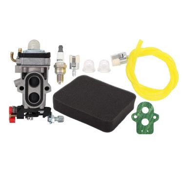 Imagem de Carburador Motoku Filtro de linha de combustível Plugue de ignição Kit de afinação para Husqvarna 350BT 150BT Mochila de soprador de folha Redmax EBZ8000 EBZ8000RH EBZ8500 EBZ8001 EBZ8050 EBZ8050RH Carburador para as traseiras