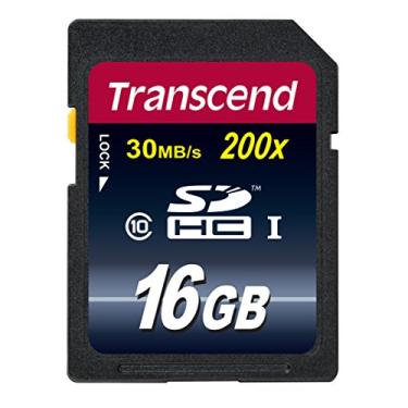 Imagem de Cartao de Memoria SDHC 16GB Transcend - Class 10