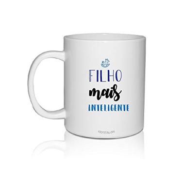 Imagem de Caneca Branca Personalizada Dia das Crianças Filho Mais Inteligente