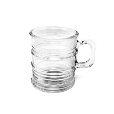 Imagem de Conjunto de Xícaras para Chá Café Cappuccino Bebidas Quentes Vidro Jogo de Canecas Utensílios de Cozinha Servir 6 peças 250ml