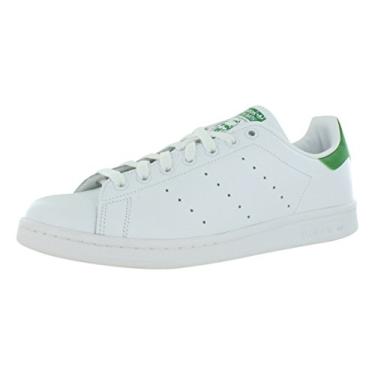Imagem de T nis masculino Adidas Originals Stan Smith, Footwear White/Core White/Green, 5