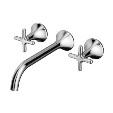 Imagem de Torneira Misturador Docol Liss 922748 Parede Grafite Polido