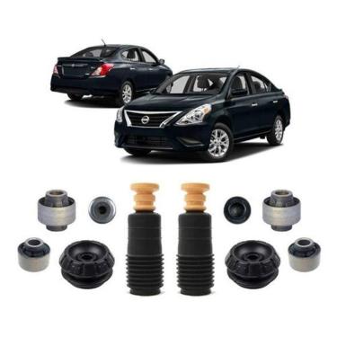 Imagem de Kit 2 Coxim Batente Bucha Dianteira Versa 11 2 2013