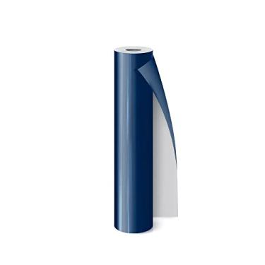 Imagem de Mimo Adesivo Vinil Brilho Azul Marinho - 23 cm x 2,5 m - Superfície Brilhante e Acabamento Premium - Ultradurabilidade, Excelente Aderência e Lavável- Superflexível e Reposicionável