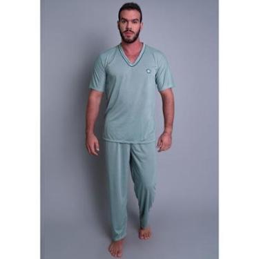 Imagem de Pijama Mvb Modas Longo Manga Curta Masculino-Masculino