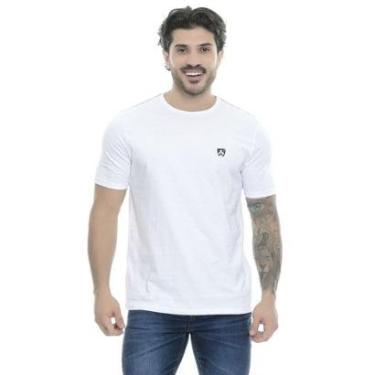 Imagem de Camiseta Estampada Mr Logo Kitsch Branco/Preto Emporio Alex-Masculino