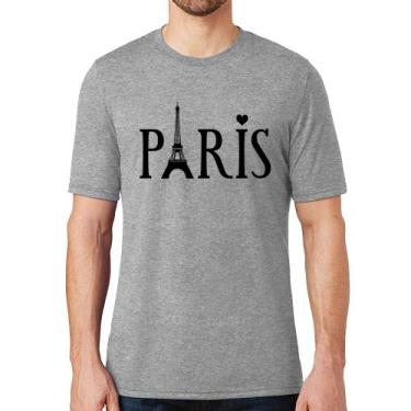 Imagem de Camiseta Paris Torre Eiffel - Foca Na Moda