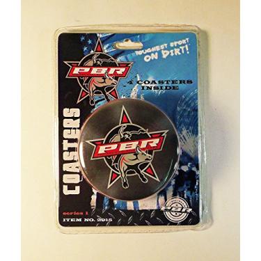 Imagem de PBR – Porta-copos profissionais Bull Riders em estanho de colecionador