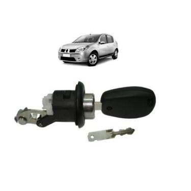 Imagem de Miolo Cilindro Botao Chave Porta Malas Sandero 2007 A 2014 - Renault