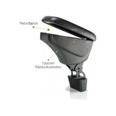 Imagem de Apoio de Braço para Hyundai HB20S 2016 2020 - ARTEFACTUM, TECIDO PRETO