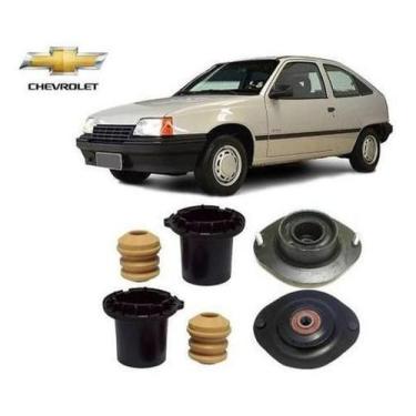Imagem de 2 Kit Coxim Batente Coifa Amortecedor Dianteiro Kadett 1989 1990 1991 