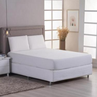 Imagem de Jogo De Lençol Elástico Casal Padrão Box 3 Peças 400 Fios - Callandra,