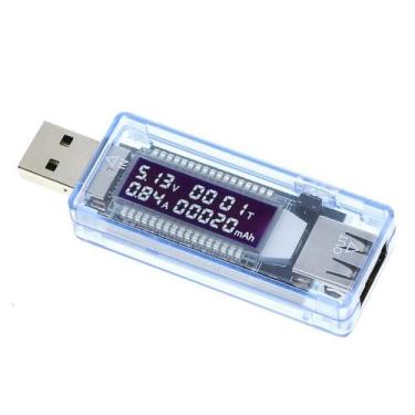 Imagem de Testador De Portas Usb - Medidor Voltagem E Consumo - Keweisi, KWS-V20