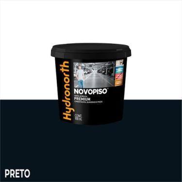 Imagem de Tinta Acrílica Novopiso 900 ML Hydronorth - Cores, Preto