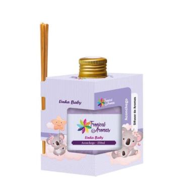 Imagem de Difusor de Ambiente C/ Varetas 250ml - Linha Baby Aconchego - TROPICAL