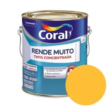 Imagem de Tinta Acrílica Coral Rende Muito Fosca Standard 3,2 Litros - AKZO NOBE