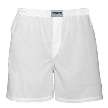 Imagem de Cueca Samba-Canção Presidente C/ Abertura Frontal 100% Algodão - 11 - 