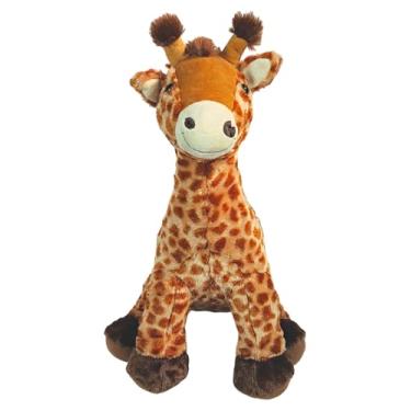 Imagem de Girafa De Pelúcia Safari Sentada Grande Linda 50Cms
