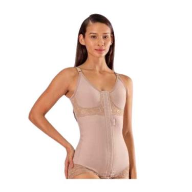 Imagem de Cinta Body Modelador Alça Renda Emana 3384022R - ModelleSkin, Preto, E