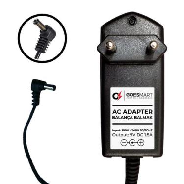 Imagem de Fonte Dc 9v 1,5a Para Balança Balmak Bk - GOESMART