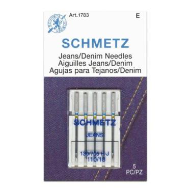 Imagem de Agulha Schmetz 110/18 Para Jeans Universal H 130/705 H-j N18 - Levolpe