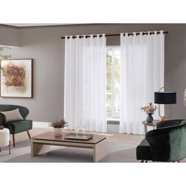 Imagem de Cortina Para Sala Quarto Roma 300x220 Admirare , Verde