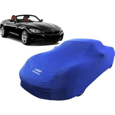 Imagem de Capa Cobrir Carro Conversível Bmw Z4 2010 À 2017 Anti Risco - Mz, Azul