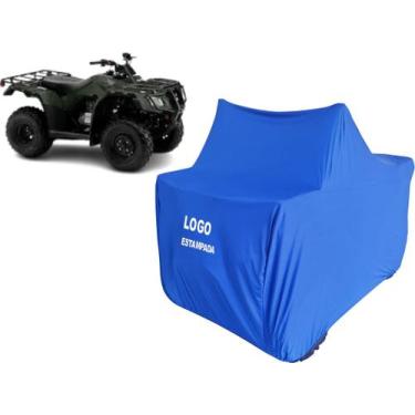 Imagem de Capa Cobrir E Proteger Quadriciclo Honda FourTrax Recon - Mz, Azul