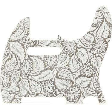 Imagem de Waylon Jennings Protetor de couro para telecaster, branco