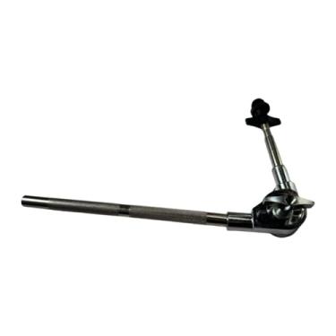 Imagem de menolana Suporte de pratos, braçadeira de montagem de pratos, hardware de tambor de água, fácil de instalar, suporte de metal, suporte de microfone, reposição, Curto