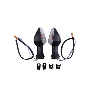 Imagem de IEQFUE Conjunto de pisca traseira de 12 V 23037-0537 23037-0538 compatível com Kawasaki Ninja 400 Ninja ZX6R Z400 Z900RS 2018-2023