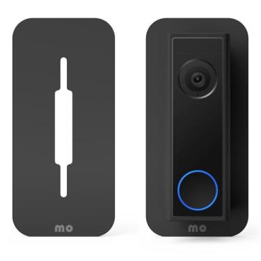 Imagem de Mars Outpost Placa de parede não adesiva compatível com Eufy C30 C31 Suporte de campainha Capas de placa traseira Furos arranhões Capa de chuva proteção contra brilho, sem perfuração Montagem de canto