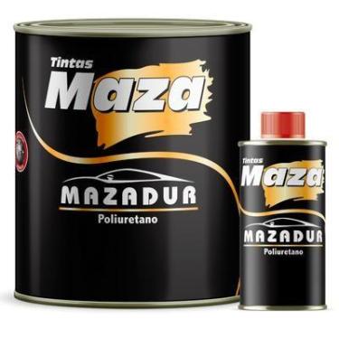 Imagem de Kit Verniz PU Alto Sólidos 4500 5X1 900ml Maza