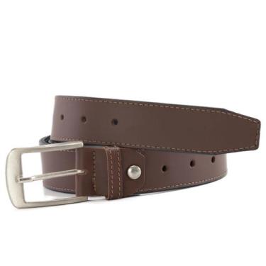 Imagem de Cinto Fino Couro Social Preto Masculino Pampas Country - Pampas Countr