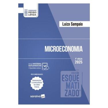 Imagem de Coleção Esquematizado - Microeconomia - 4ª Edição 2025