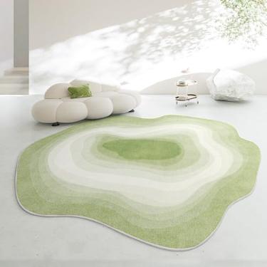 Imagem de Irregular Sala de estar Grande Área Tapetes Criativo Minimalista Quarto Tapete Confortável Fácil de Cuidar Mesa de Centro Tapete Decorativo, PW897, QT, 200X200CM