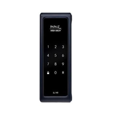 Imagem de Papaiz Fechadura Eletrônica Smart Lock SL 140 Preto Sobrepor - 000276