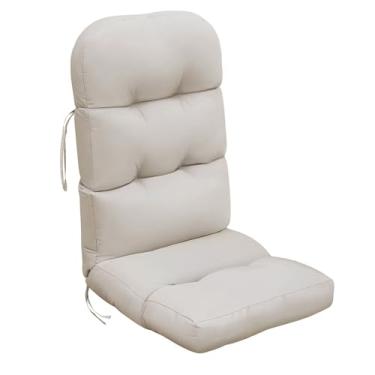 Imagem de Skypatio Adirondack Almofada para cadeira, almofada para lareira de pátio externo (1, cáqui, padrão)