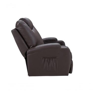 Imagem de Poltrona Reclinável Barcelona Motorizada Corano marrom 310