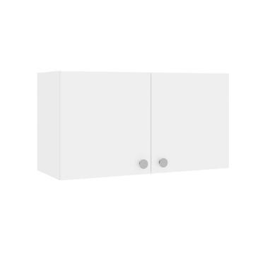 Imagem de Armário Multiuso Para Lavanderia Duo 70cm 2 Portas Branco