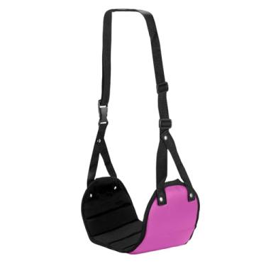 Imagem de Pé de Compete de Hammock de Hammock para o Suporte de pé Ajustável Mesa de Mesa por Portátil Em Descanso de pé para Viagem para o Escritório Em Casa Viagens (Rose Red)