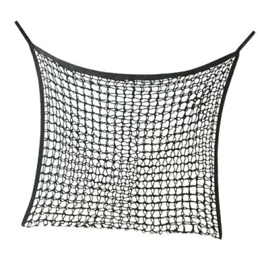 Imagem de menolana Rede de alimentação lenta para feno, bolsa alimentadora de feno de 80 cm x 90 cm, leve, fácil de pendurar, alimentação para o dia todo, suprimentos