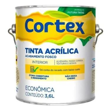 Imagem de Tinta Látex Anti Mofo Parede Futura Cortex 3,6l - Cores, Marfim