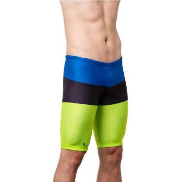 Imagem de BERMUDA DE NATAÇÃO WAVE COM PROTEÇÃO UV 50+ KAUNA-Masculino